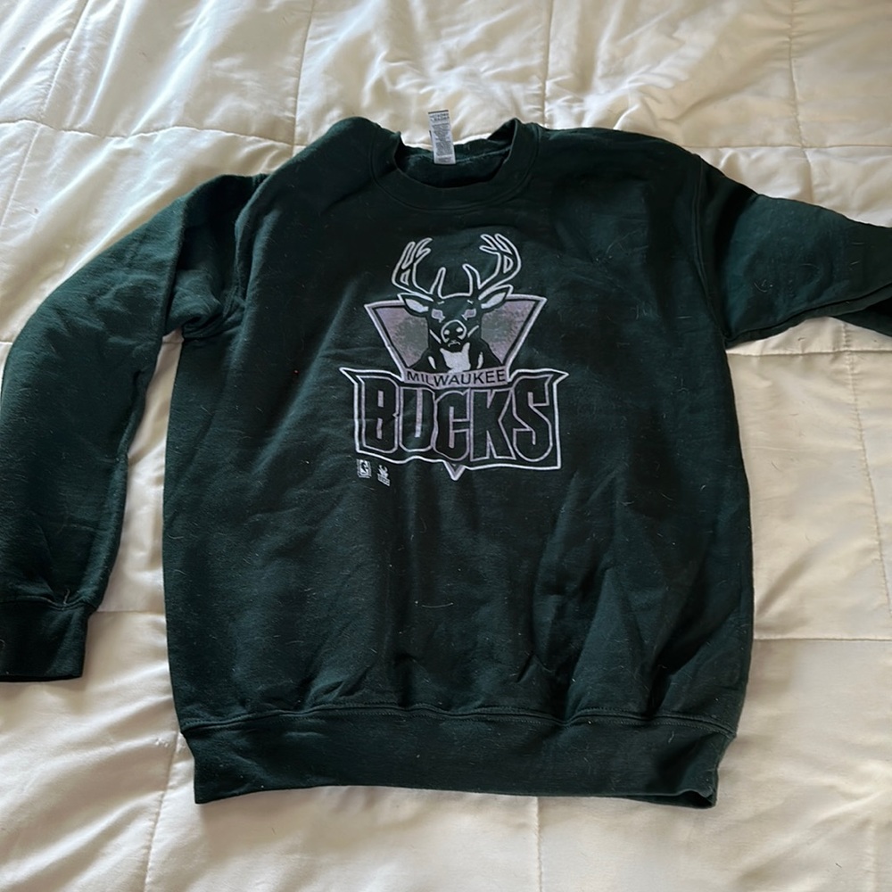 Retro Milwaukee Bucks Crew Neck